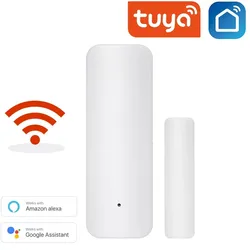Tuya Smart WiFi Door Sensor Door Open / Closed Detectors WiFi App Notification Alert/Sound Security Alarm With Alexa Google Home