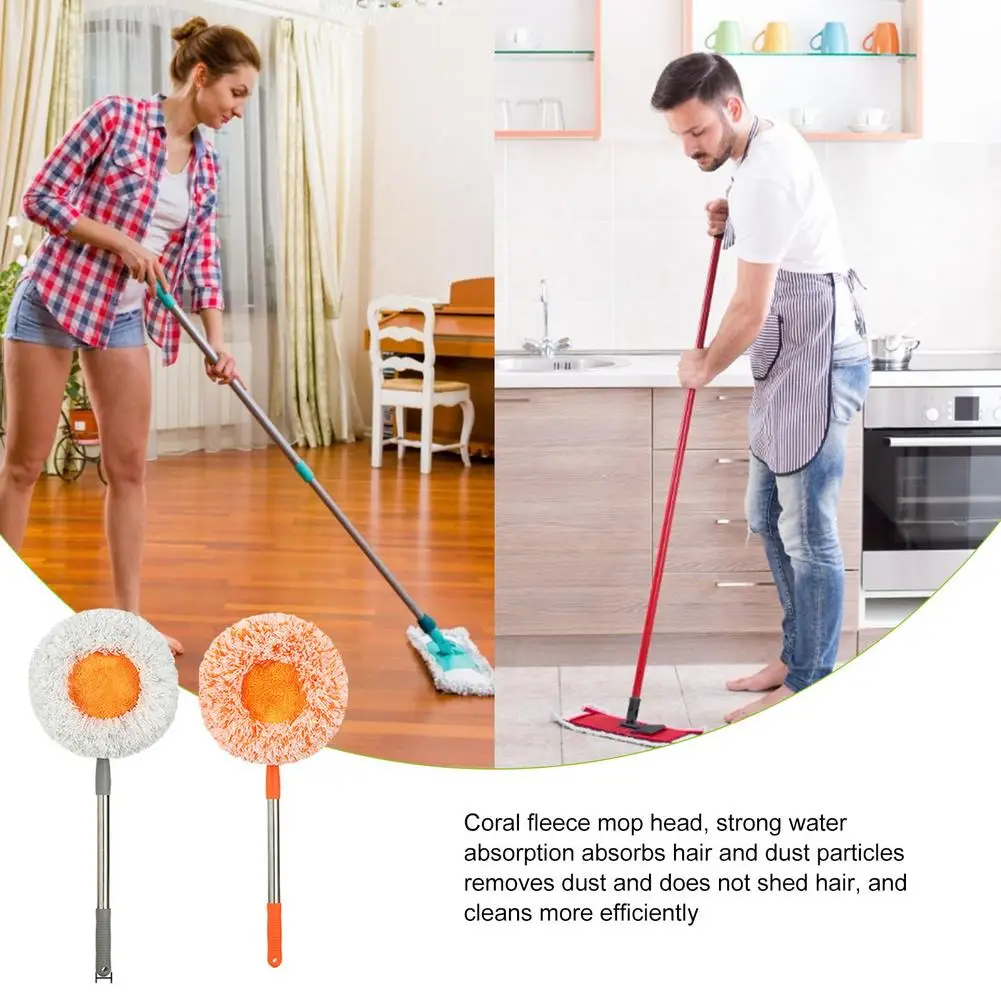 Car Wash Microfiber Mop Window Cleaner with Adjustable HandleMops