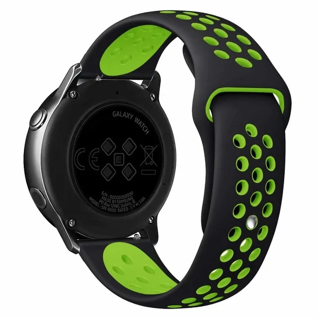 8 Мягкий спортивный силиконовый ремешок для samsung Galaxy Watch Active 2 40 мм 44 мм сменный ремешок браслет умный ремешок для часов - Цвет: 8