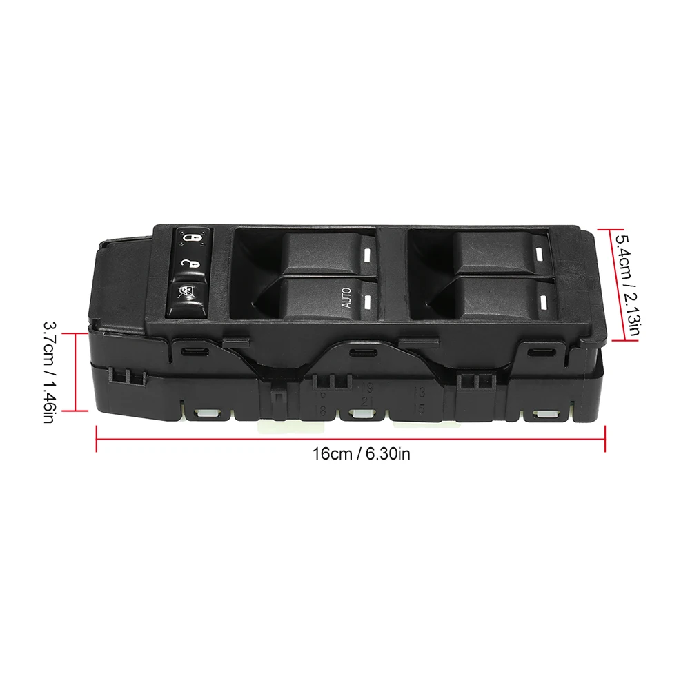 

Driver Side Power Window Console Control Switch Car Window Master Switch 04602780AA for Chrysler Dodge Jeep