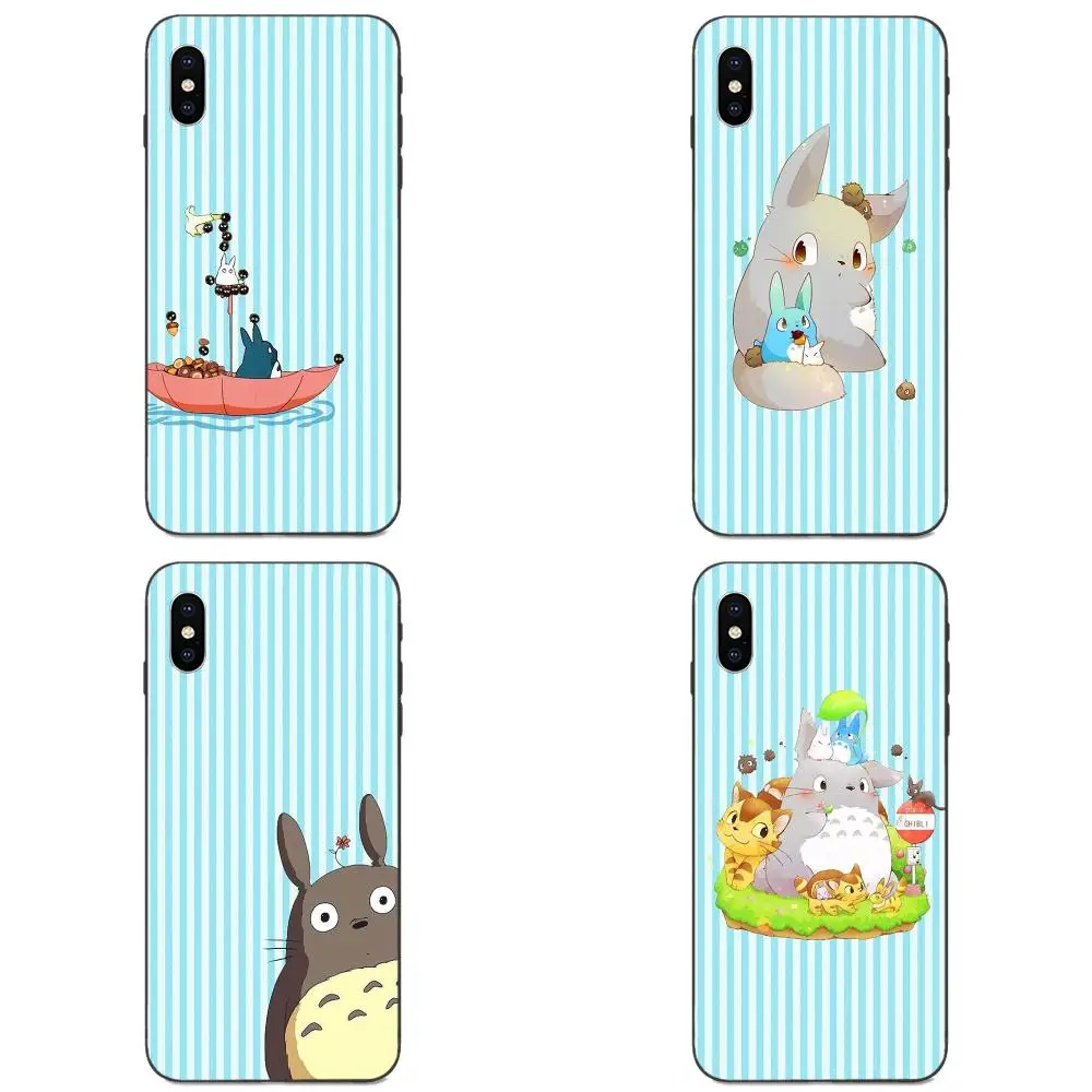 Мультфильм Аниме Мой neighter Totoro для Xiaomi Redmi Note 3 S 4 4A 4X 5 5A 6 6A 7 7A K20 Plus Pro S2 Y2 Y3 мягкий ТПУ