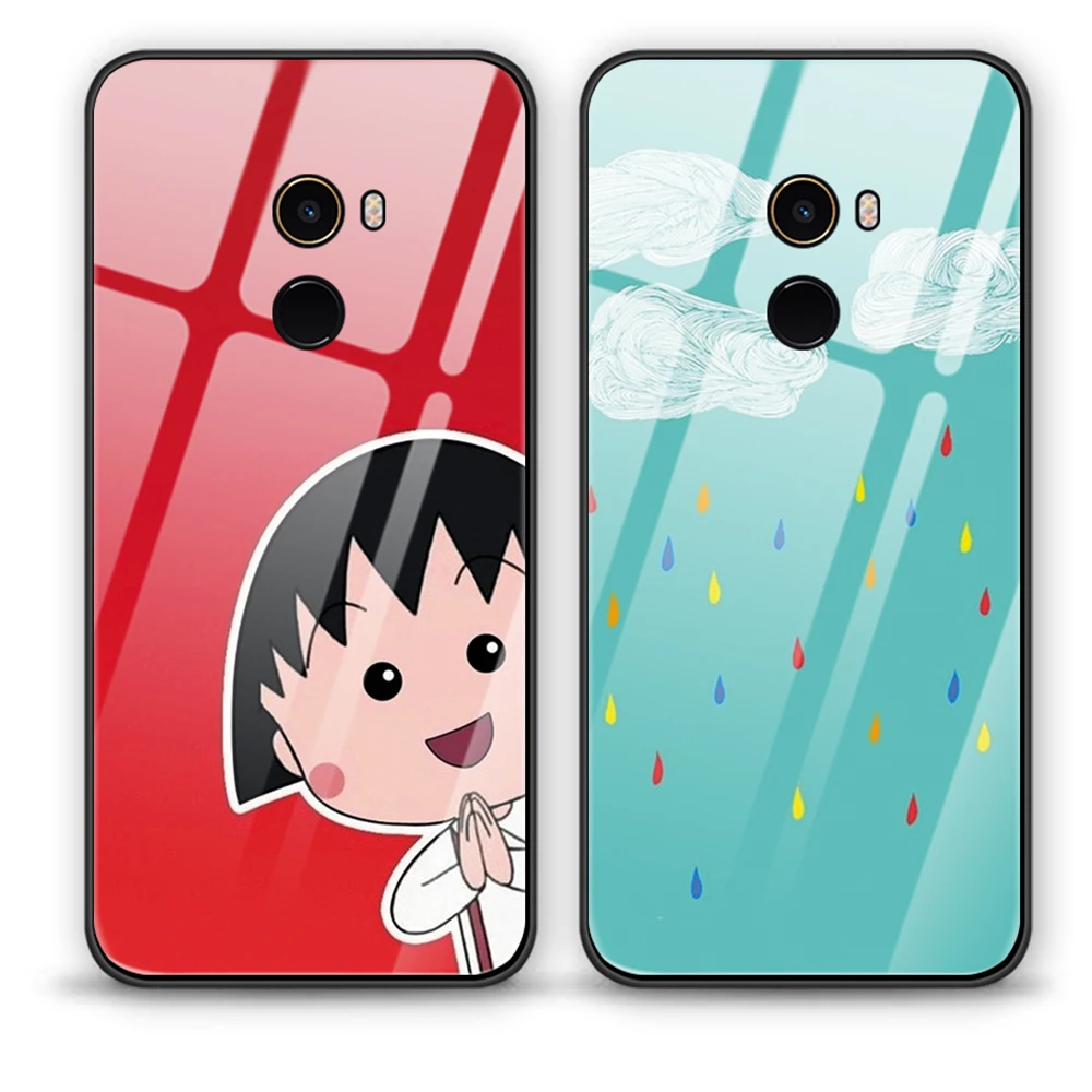 Мульти-карта xiaomi mi x 2 чехол для телефона s Закаленное стекло для xiaomi mi x2 Чехлы закаленное стекло чехол для телефона задняя Жесткая Крышка