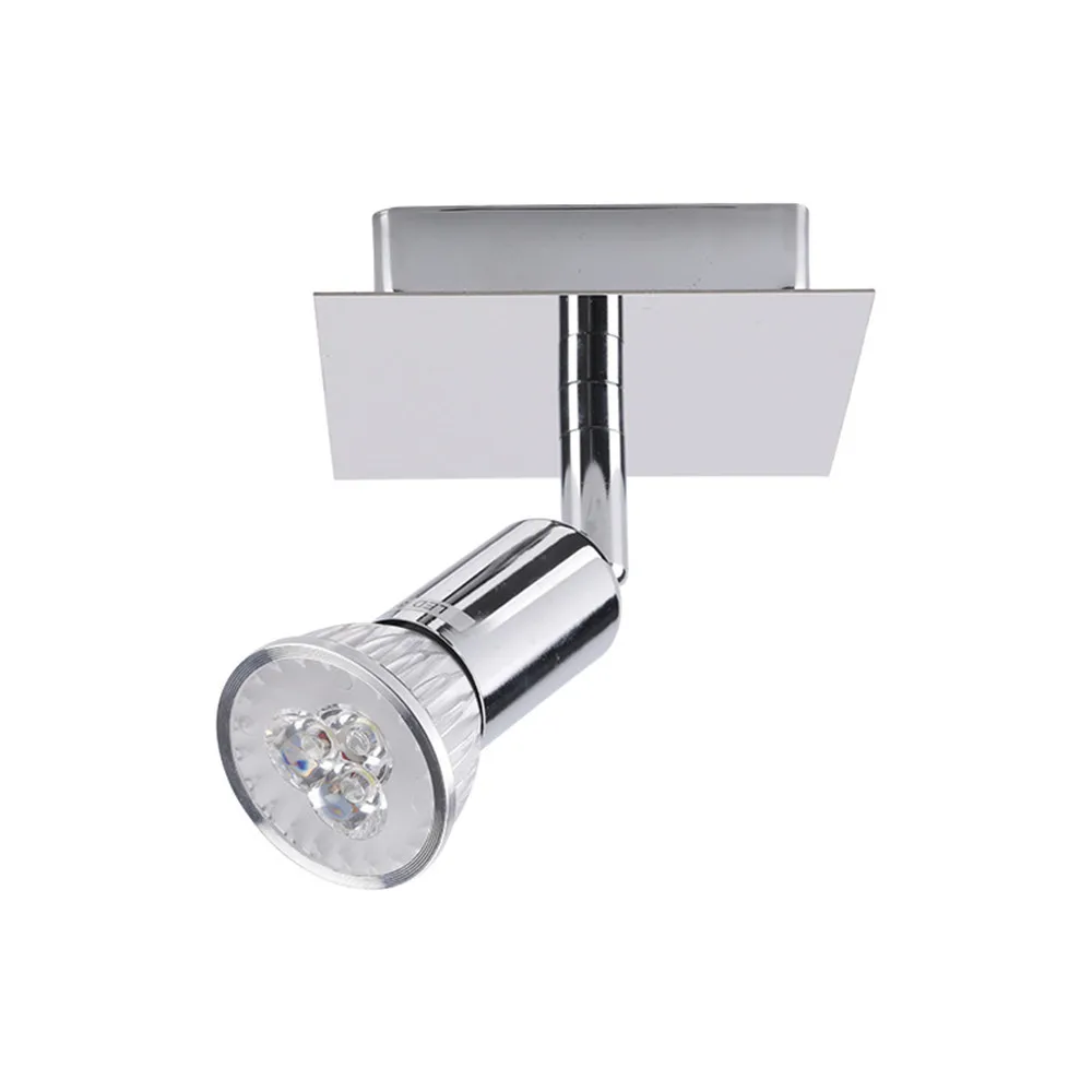 [DBF] квадратная GU10 потолочный светильник Гостиная регулируемый 4-потолочный светильник пятна Спальня светодиодный Кухня крепление для изогнутой поверхности пятно света