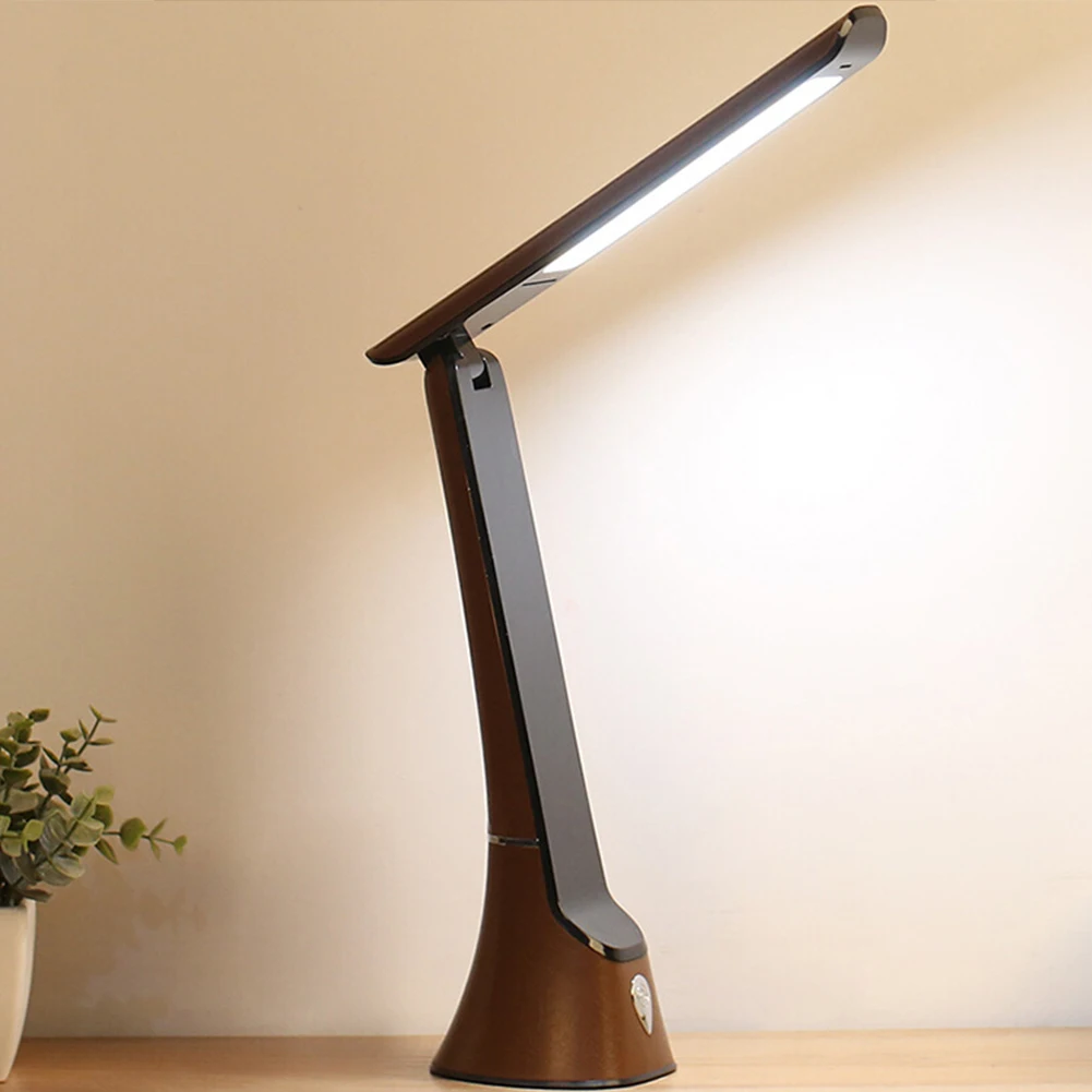 

Adjustable Color Temperature Table Lamp Dormitory USB Charging Night Light Dimmable Portable Folding ABS Touch Control Led Home