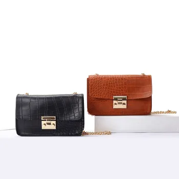 

Women Fanny Pack Vintage Belt Bags Crocodile Pattern Leather Waist Bag Messenger Shoulder Bags High Quality Female Purse