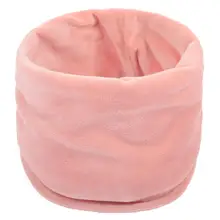 Коллекция года, осенне-зимний мужской женский шарф, детский бархатный шарф для девочек, шарфы с круглым вырезом для мальчиков и девочек, плюшевый шейный шарф, теплый детский шейный платок