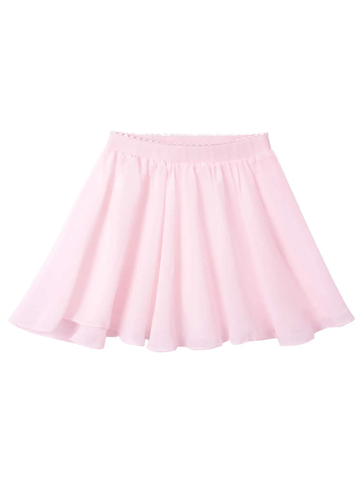 Ballet Leotard Dance Leotard Girls Dance Costumes Kids Girl Stylish Ballet Leotard Dancewear Skirts Solid Color Chiffon Veil Skirt Professional Ballerina Practice Dance Costume