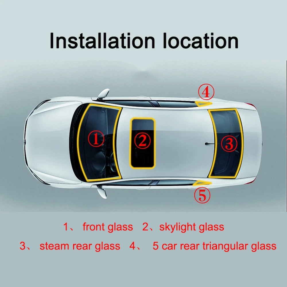 Автомобильные стеклянные водонепроницаемые уплотнительные полосы, передние и задние люки, звукоизоляционные треугольные автомобильные дверные уплотнительные полосы, аксессуары для интерьера