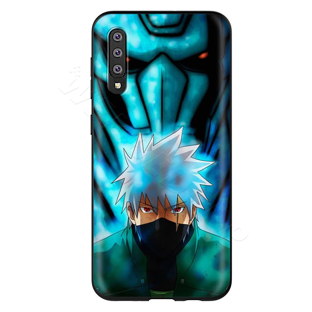 6 Webbedepp Наруто Какаши чехол для samsung Galaxy S7 S8 S9 S10 Edge Plus Note 10 8 9 A10 A20 A30 A40 A50 A60 A70 - Цвет: 6