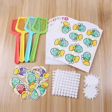 Мухобойка детская интерактивная обучающая доска умелое производство высшее качество фокус родитель и ребенок обучающая игрушка