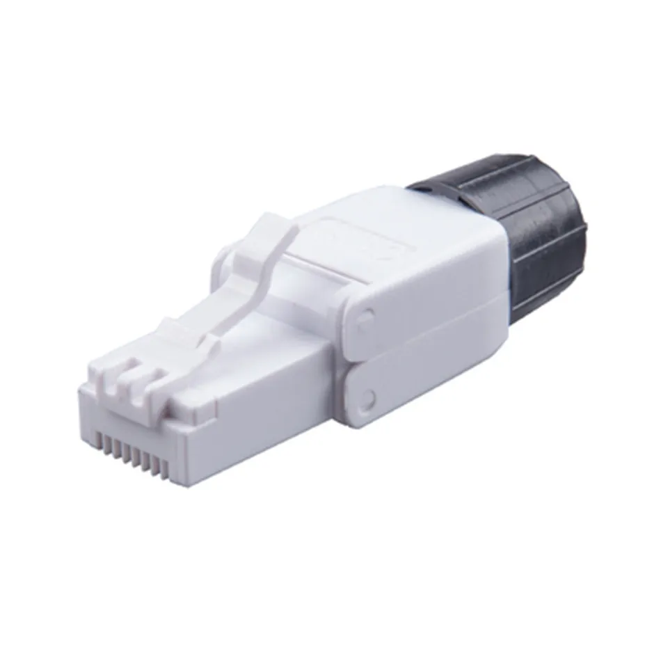 Разъем Cat6a Cat6 коннектор RJ45 UTP Ethernet 8P8C разъем инструмент для бесплатного