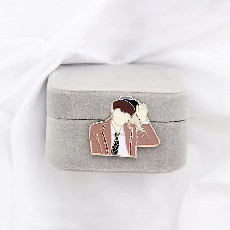 1 Pcs Kpop Bangtan Boys Badge New Album Suga Pin Brooch Accessories Jewelry For Clothes Backpack Decoration Fans Collection Gift |