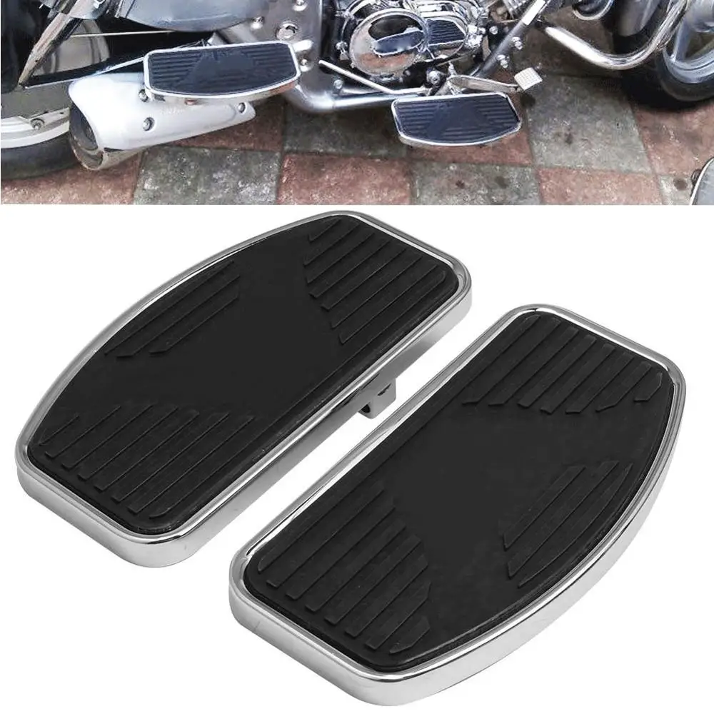 Motorcycle Floorboard Front/Rear passenger foot pegs Fit for HONDA SHADOW VT400 VT750 1997-2003 Floorboards Foot Pegs Pair