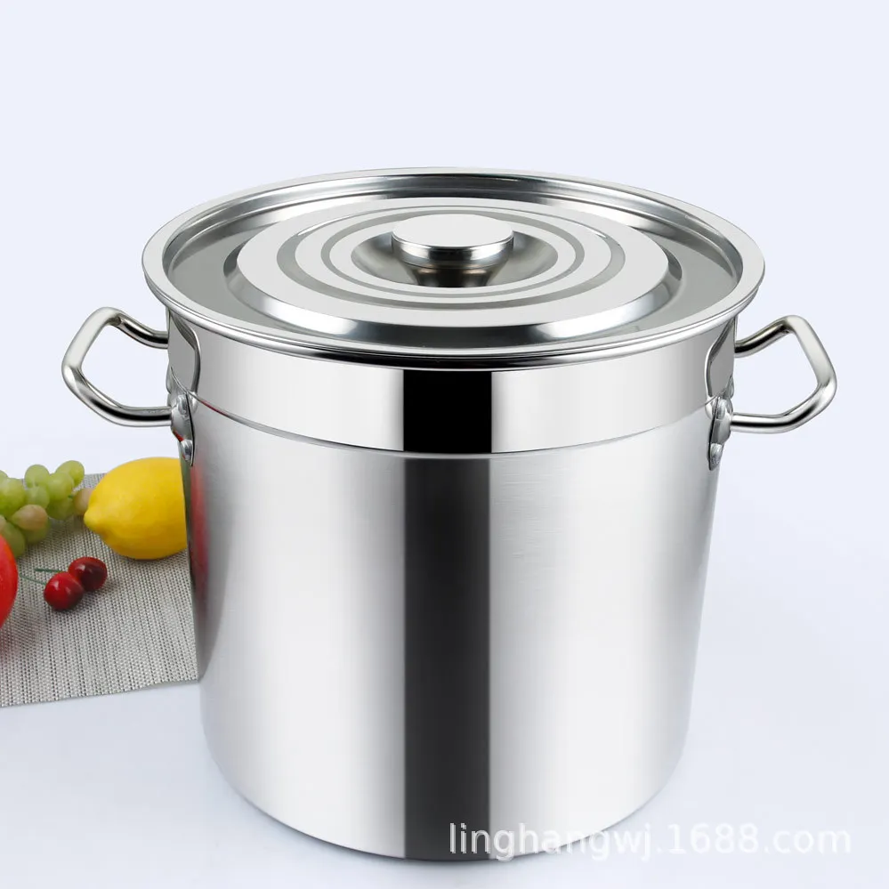 

Manufacturers Direct Selling Stainless Steel Soup Bucket Extra-Thick Non-Magnetic Stainless Steel duo yong tong Commercial Use B