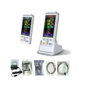 

Handheld Vital Sign Monitor with PC Software, pulse oximeter, for warding house and Old people caring Vital Signs Monitor