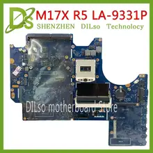 KEFU VAS00 LA-9331P материнская плата для DELL Alienware M17X R5 PC ноутбук материнская плата CN-041W46 041W46 CN-05RW0M 05RW0M тест