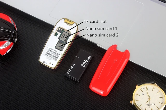 Mini teléfono móvil F488, llave de coche de 1,0 pulgadas, Sim Dual, MP3,  marcador Bluetooth, llamada de voz mágica, tamaño de dedo, teléfonos móviles  pequeños baratos - AliExpress