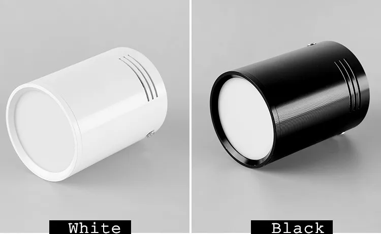 Dimmable LED COB Spotlights Ceiling lamp AC85-265V 5W 7W 9W 12W 15W Round Downlights Warm Cold White LED Lamp Indoor Lighting