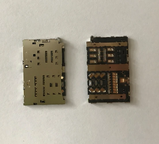 20 шт./лот устройство считывания sim-карт Слот лоток держатель Разъем модуль для LG G6 H870 H870DS LS993 VS988 H872 разъем