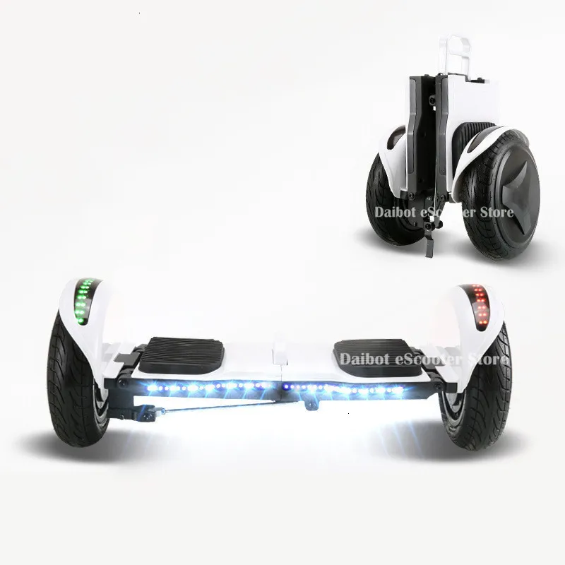 Daibot Hoverboard 10 Inch Two Wheel Self Balancing Scooters 36V 500W Off Road Folding Electric Scooters Adults Bluetooth Speaker  (19)