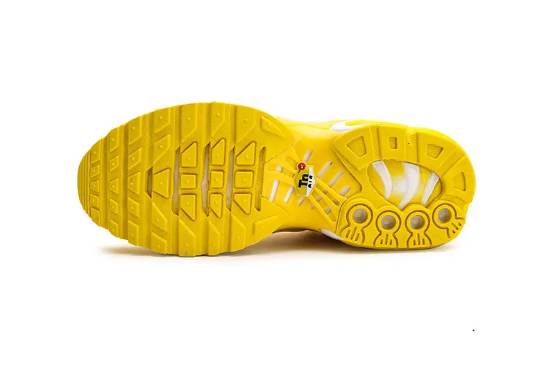 NIKE AIR MAX PLUS TN дышащая Спортивная обувь для мужчин на шнуровке на платформе из материала KPU для тенниса 40-45