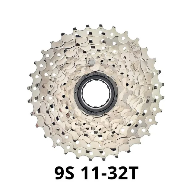 DNP Горный 7/8/9/10 скоростной велосипед кассета 7s 8s 9s 10s 11-28T 11-32T свободного хода 28t 32t маховик складные башенные колеса несколько - Цвет: 9S 11-32T