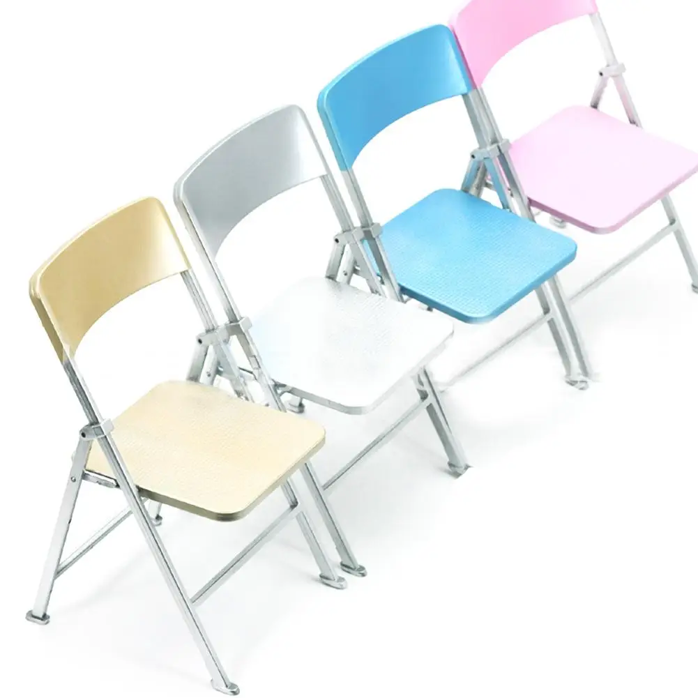 

1:6 Scale Action Figure Folding Chair Furniture Accessories for Dolls Soldiers