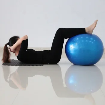 

85cm Yoga Ball Pilates Fitness Equipment Exercise Gym Balance Fit Core Multi-use Indoor Training Body Shaping Workout Massage