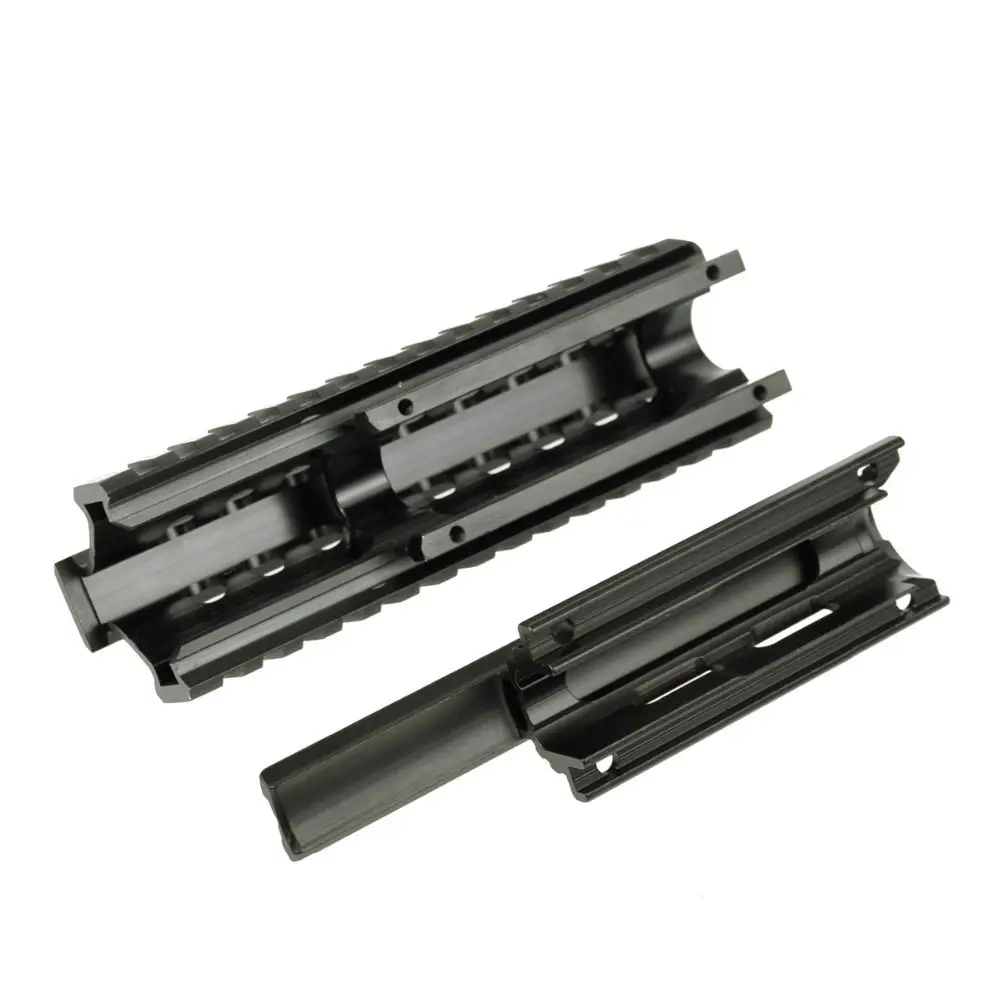 Тактический Drop in AK 47/74 Quad рельсы стрельба RIS Handguard Пикатинни для АК страйкбол винтовка аксессуар