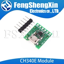 Ch340e msop10 usb para ttl módulo pro mini downloader