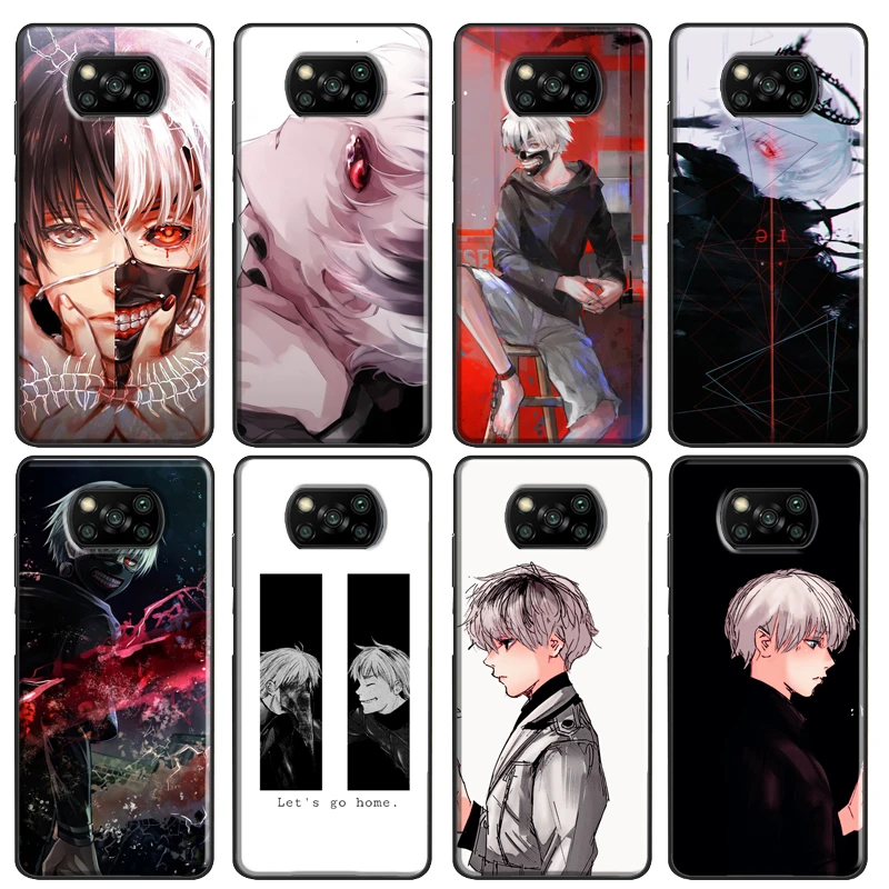 Kaneki Ken Tokyo Ghoul Re Caso Poco X3 Nfc F2 Pro F1 Para Xiaomi Mi 10 Ultra Mi Nota 10 Lite Mi 9 9t Pro 8 A3 Fundas Antigolpes Para Telefono Aliexpress