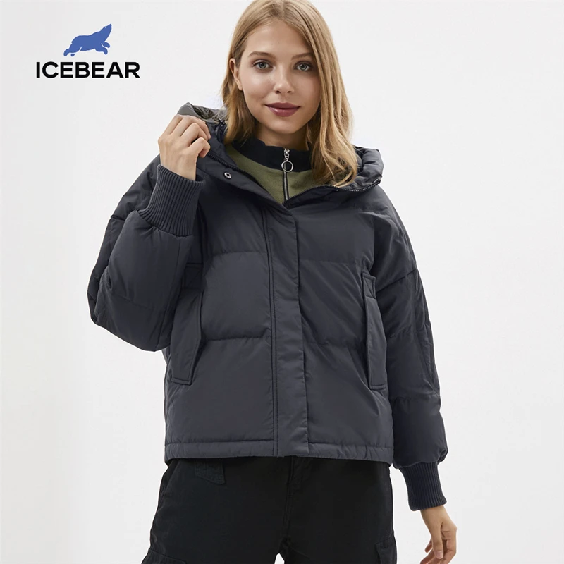 Icebear 2020 новый зимний женский пуховик модное женское пальто Женская парка женская