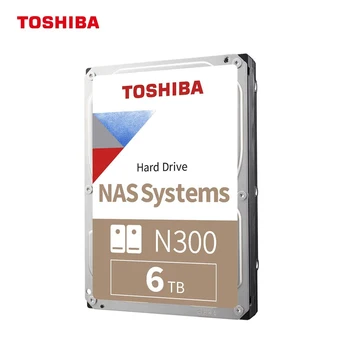 

Toshiba N300 6TB NAS 3.5-Inch Internal Hard Drive - CMR SATA 6 GB/s 7200 RPM 256 MB Cache for PC NAS Original and New