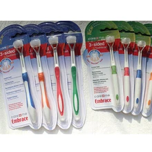 1 шт. Зубная щётка 3 уход за кожей лица профессиональные силиконовые формы для безопасности зубная щетка для ухода за полостью рта Отбеливание при чистке зубов Зубная щётка щетка для выпрямления волос Уход за полостью рта