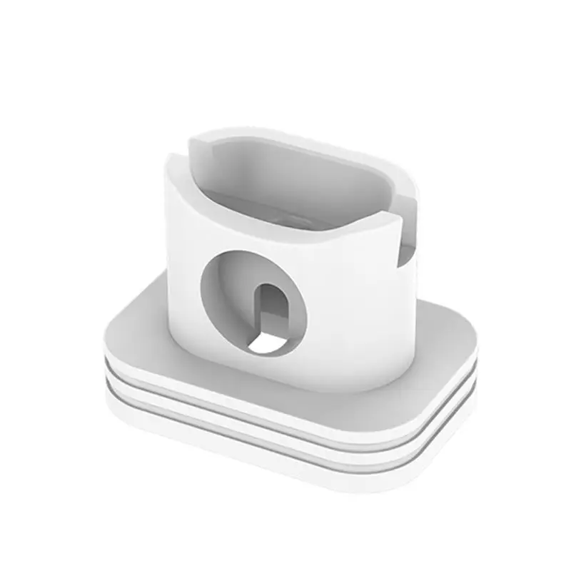 Горячая 2-в-1 мини зарядная док-станция для AirPods, потому что я часы для i Phone мягкая силиконовая подставка кронштейн Портативный держатель