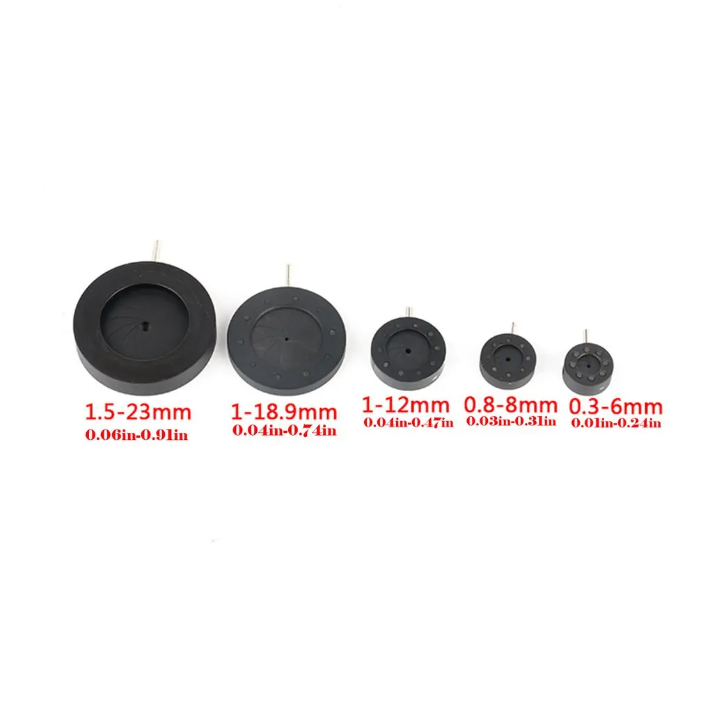 Manual Adjustable Aperture Dimmer Spot Regulator Mechanical Aperture Adjustable Aperture For Laser Microscope Camera