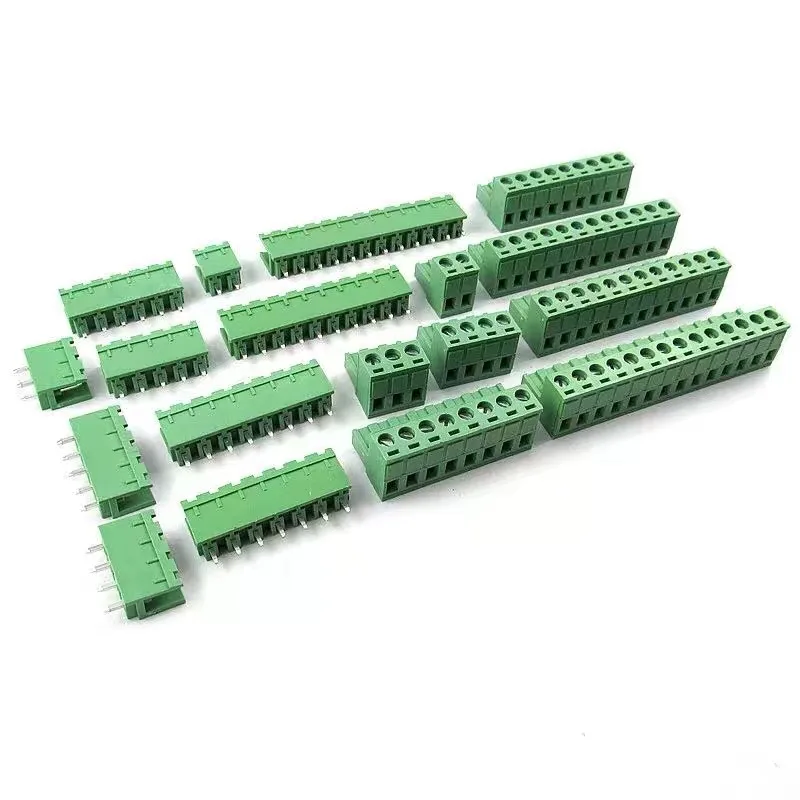 2 пары 15EDG 3 81 мм KF2EDG PCB винтовая Клеммная колодка Разъем штекер-ПИН прямая игла шаг