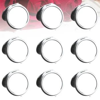 

10PCS Pocket Mirror Portable Foldable Cosmetic Mirror for Girls