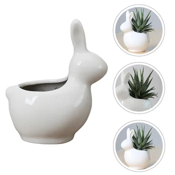 

Creative Flowerpot Ceramic Basin Succulent Plant Potted Acessories for Home