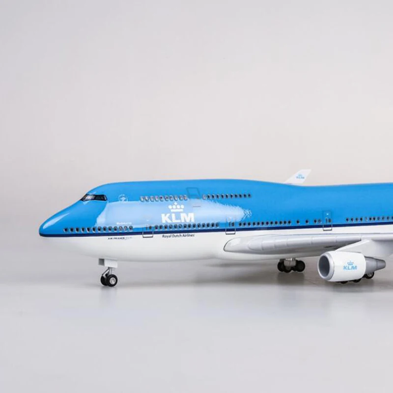 1/157 весы 47 см самолет 747 B747 KLM Королевский голландский авиакомпаний Модель W