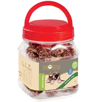 

Molina dumbbell with duck, 400g-2 PCs