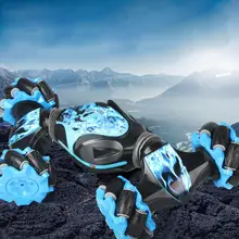 Gesture Sensing Stunt Remote Control Car Twisted Drift Distorted Oversized Light Music Off-road Vehicle Children's Model Toys