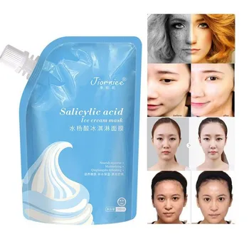 

Salicylic Acid Ice Cream Mask Moisturizing anti-acne Whitening Ultra Cleansing Mask Shrink Pores Skin Care