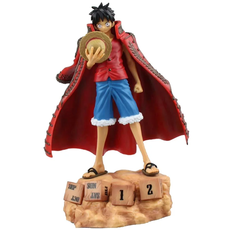 

Haledongman Pirates Calendar Straw Hat Luffy Group Vertical Type Red/Yellow/Blue Boxed Garage Kit