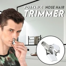 Нержавеющая сталь Ручная стирка нос триммер устройство механический нос портативный триммер для волос Бритье и удаление волос инструмент Прямая поставка
