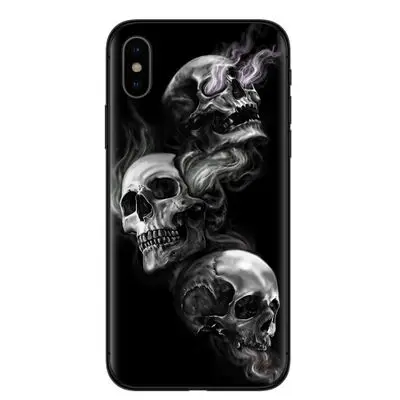 5 Чехол для iphone с рисунком ужасов для iphone XS MAX/iphone XR/iphone XS/iphone X/iphone 7/8 plus силиконовый защитный чехол для Apple - Цвет: 5