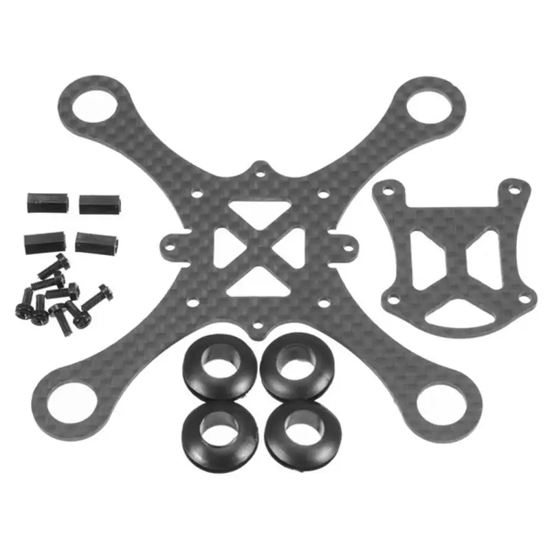 Happymodel DIY микро FPV RC Квадрокоптер 100 мм матовый каркас поддержка 8520 бессердечные