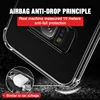 Shockproof Silicone Phone Case For Samsung Galaxy S10 S9 S8 Plus Note 8 9 10 Soft TPU Transparent Shell Samsung S10E Back Cover ► Photo 3/6