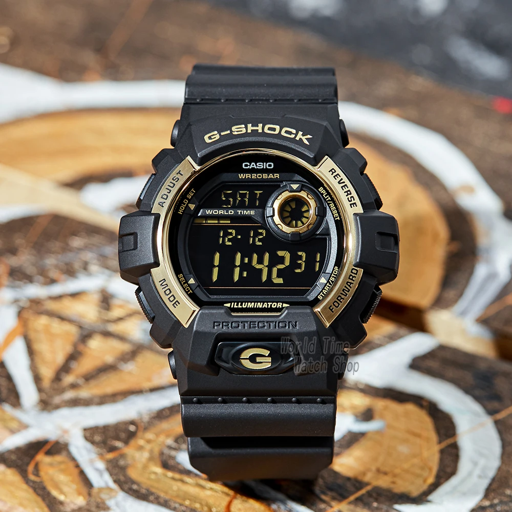 Black Gold 200m Waterproof Quartz Men 