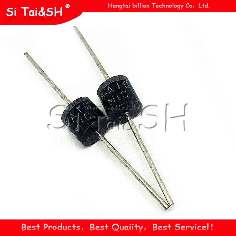10PCS 10.0 AMP 10A10 SILICON RECTIFIERS Rectifier Diode 10A 1000V R-6